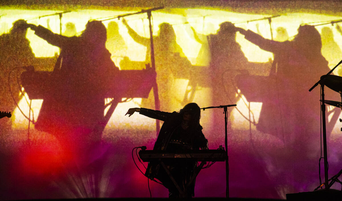 Victoria Legrand of Beach House performs during the Life is Beautiful festival on Sunday, Sept. ...