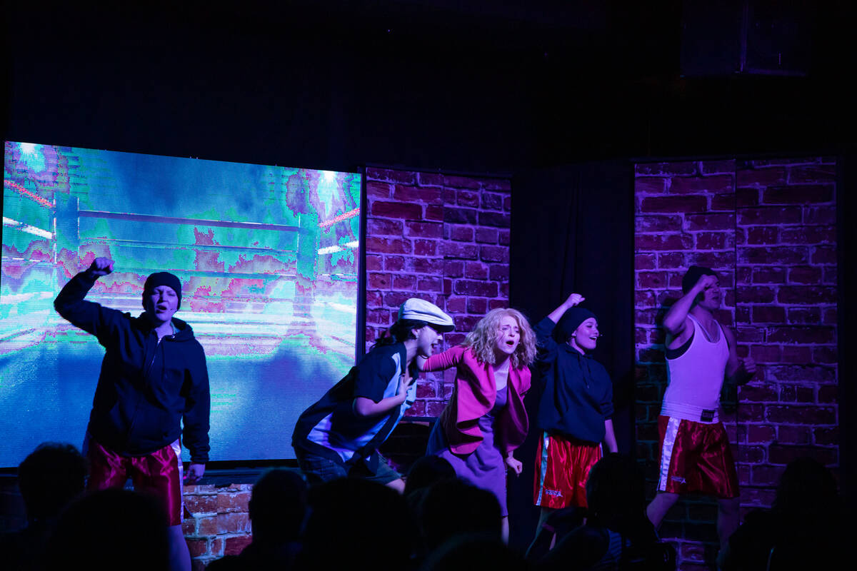 The cast of “Bridesmaids: The Unauthorized Movie Musical Parody,” a new musical parody of t ...