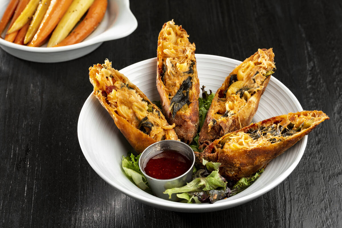 At Nellie's Southern Kitchen in MGM Grand on the Las Vegas Strip, Southern rolls, inspired by e ...