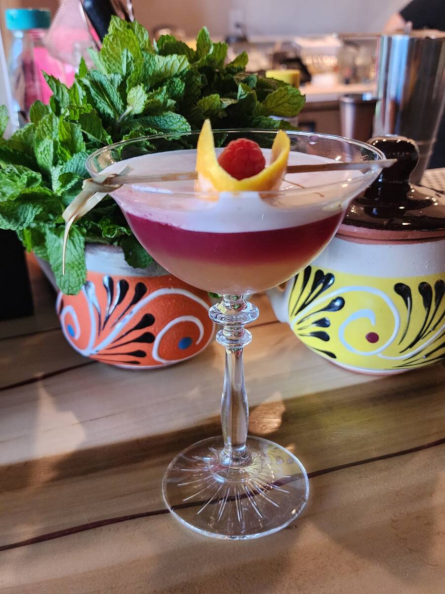 Mezcla, a new bar in the Las Vegas Arts District, features cocktails made with agave spirits. ( ...