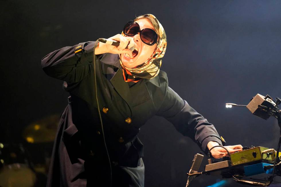 Gerard Way of My Chemical Romance performs on day one of Riot Fest on Friday, Sept. 16, 2022, a ...