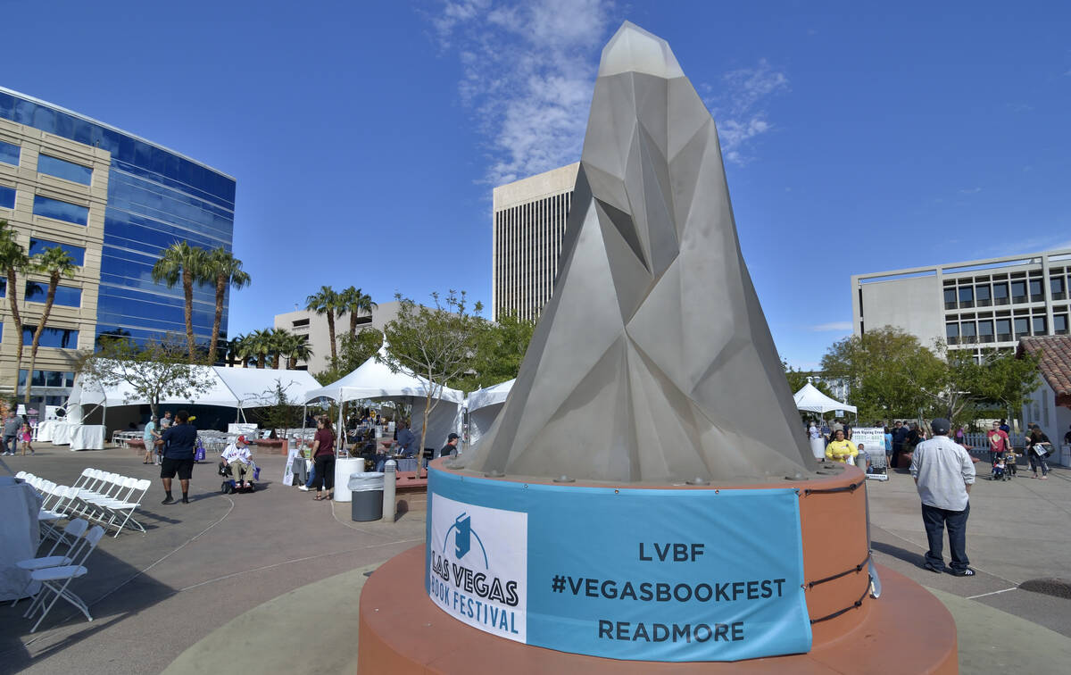 Part of the Las Vegas Book Festival is shown at the Historic Fifth Street School at 401 S. 4th ...