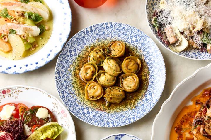 Balla Italian Soul in Sahara Las Vegas on the Strip is serving cappelletti and other housemade ...