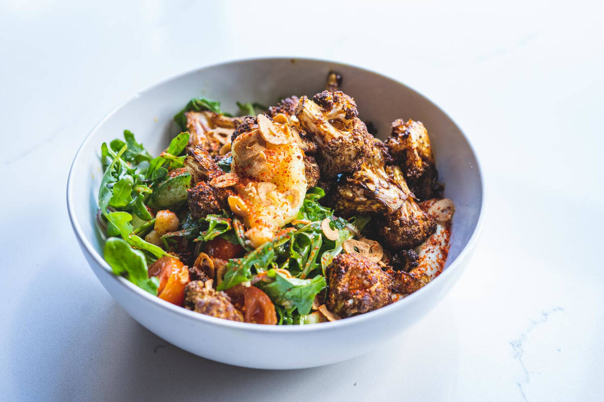 Shalom Y'all, celebrating the food of the Levant with dishes like shawarma-spiced cauliflower, ...