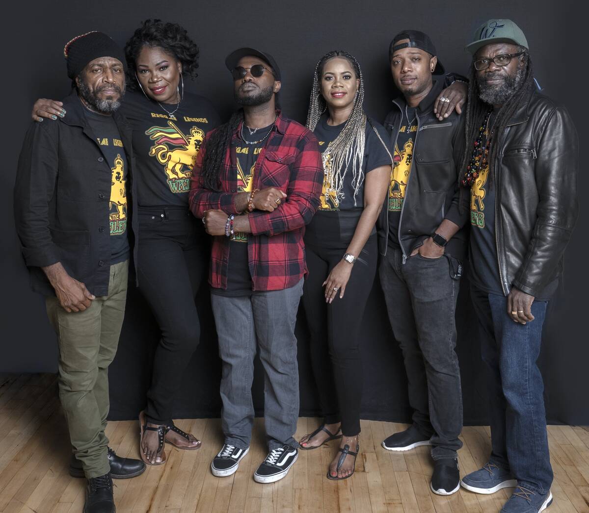 The Wailers ft. Julian Marley is shown in an undated publicity photo. The band is set to appear ...