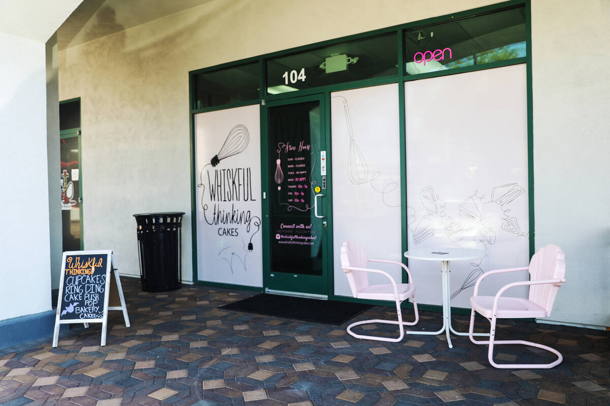 Whiskful Thinking Cakes in Las Vegas, Thursday, Oct. 13, 2022. (Rachel Aston/Las Vegas Review-J ...