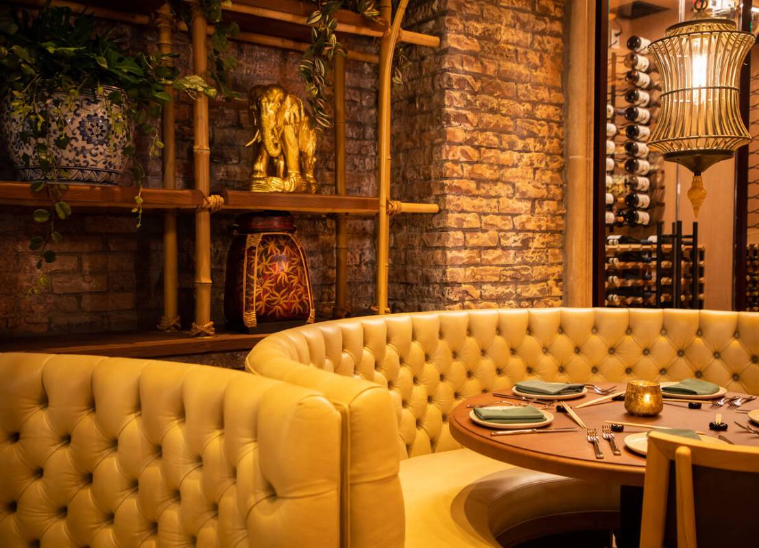 One of the dining rooms of the new Lotus of Siam restaurant in Red Rock Resort on Saturday, Nov ...