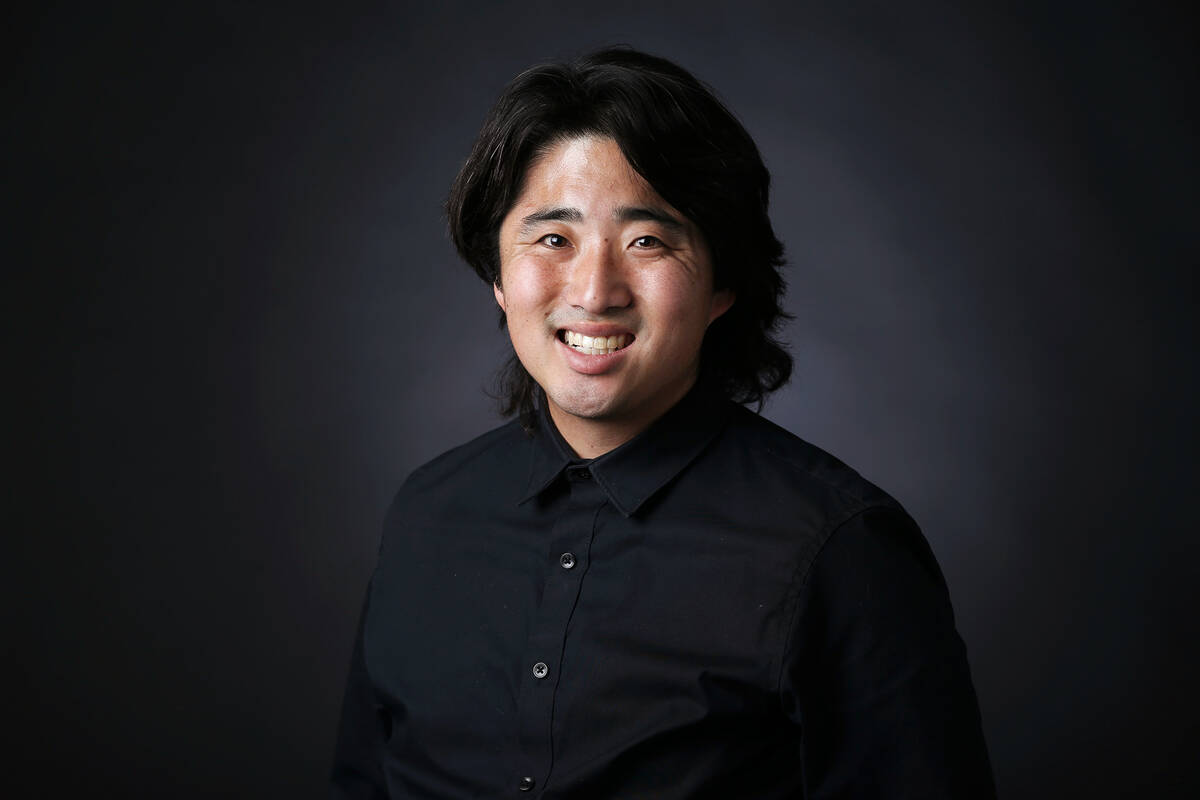 Lukas Eggen at the Las Vegas Review-Journal in Las Vegas, Wednesday, Jan. 30, 2019. (Erik Verdu ...