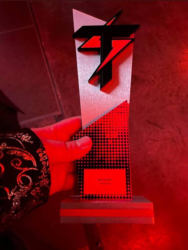 The Tempest award for LAN Parties podcast.
