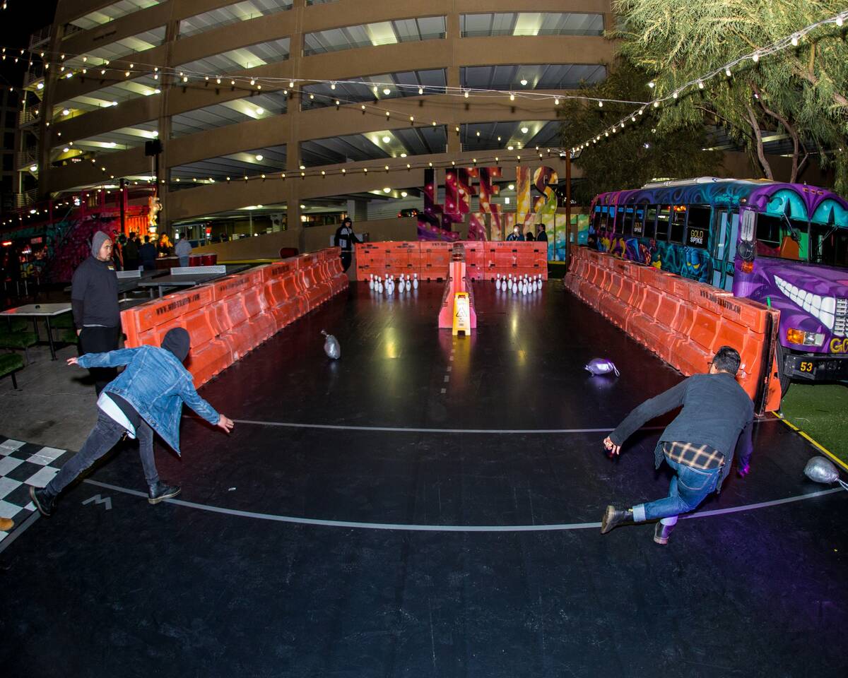 On Nov. 23, 2022, the Gold Spike bar and venue in downtown Las Vegas is presenting Turnt-giving ...
