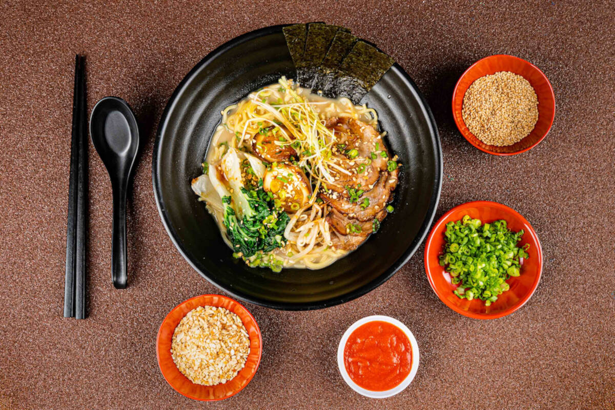 Tonkatsu ramen from Laughing Buddha, a concept just announced for Proper Eats, the global food ...