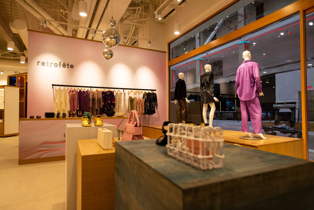 A view inside of the Fred Segal store at The DistrictÊduring a tour of Resorts World ahead ...