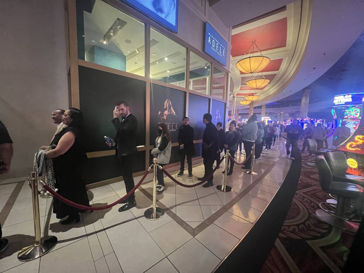 A look at the Weekends With Adele Boutique, just ahead of the superstar's premiere on Friday, N ...