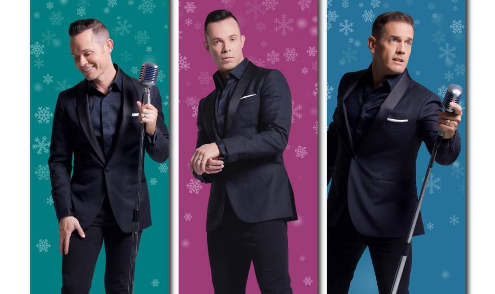 A promotional image for Human Nature's "Christmas, Motown and More" show at South Poi ...
