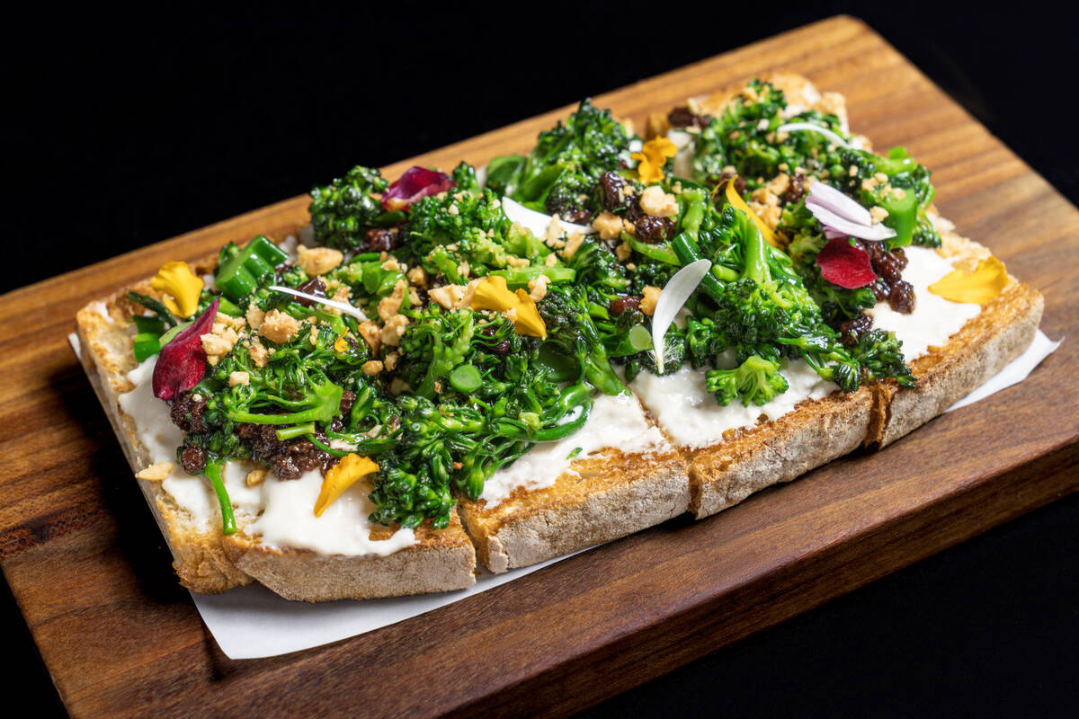 For Las Vegas Vegan Dining Month in January 2023, NoMad Library in NoMad Las Vegas is serving b ...
