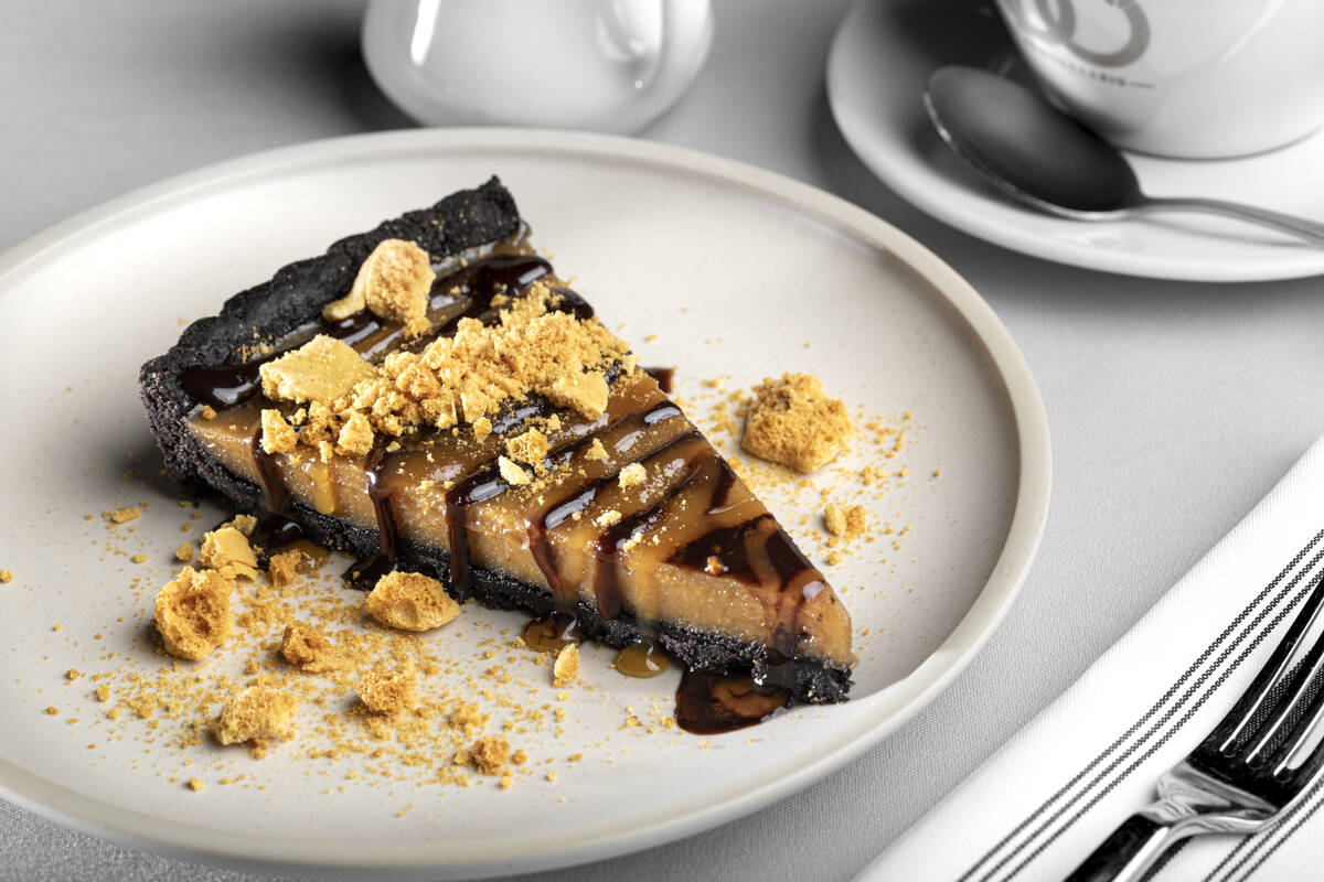 Table 34 in Las Vegas is featuring chocolate peanut butter pie for Valentine's Day 2023. (Chris ...