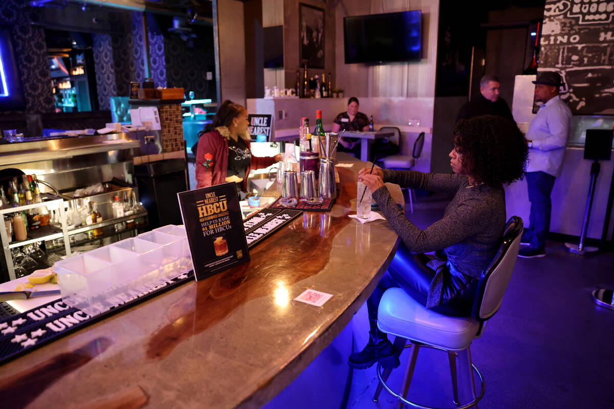 Classic Jewel in downtown Las Vegas Thursday, Feb. 16, 2023. The lounge is on the first floor o ...