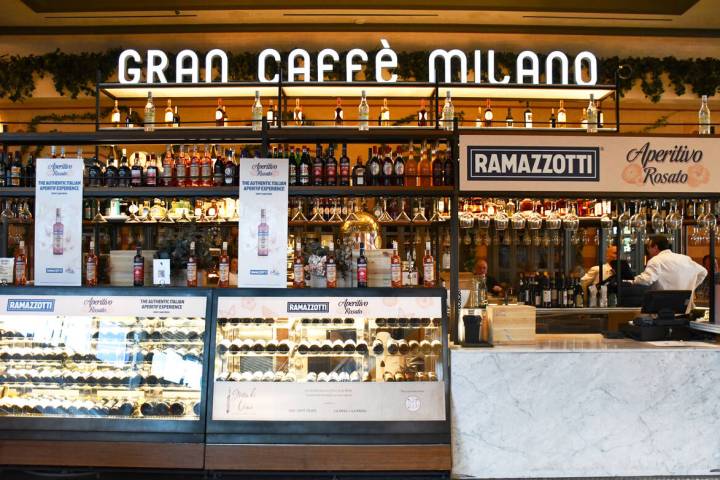 Through March 2023, Ramazzotti Rosato Pop-Up Bar is pouring at Gran Caffè Milano in Eataly ...