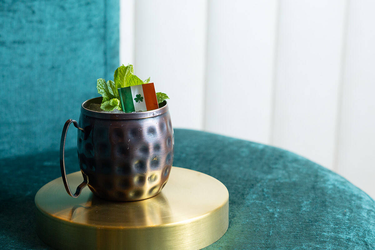The Irish Mule is one of three featured St. Patrick's Day drinks at Station Casinos' properties ...