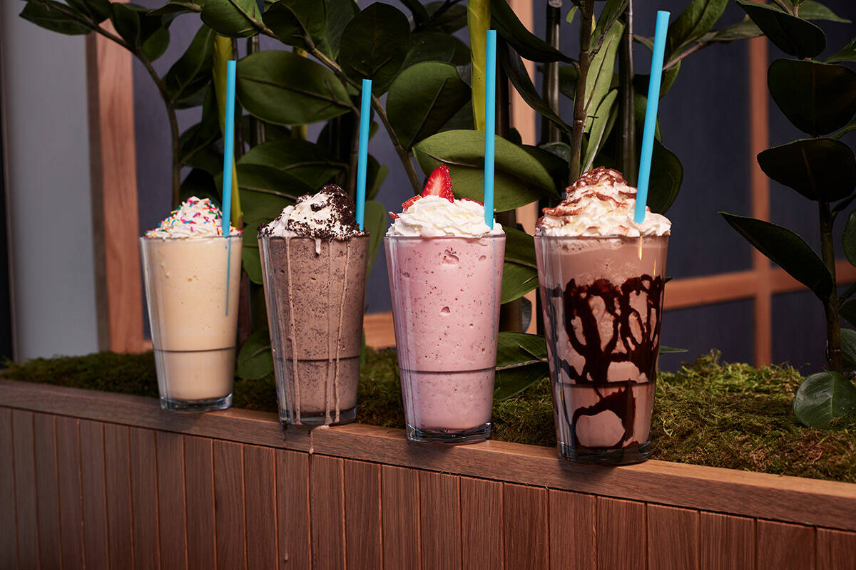 Specialty milkshakes and boozy milkshakes will be sold at Illuminarium on St. Patrick's Day. (C ...
