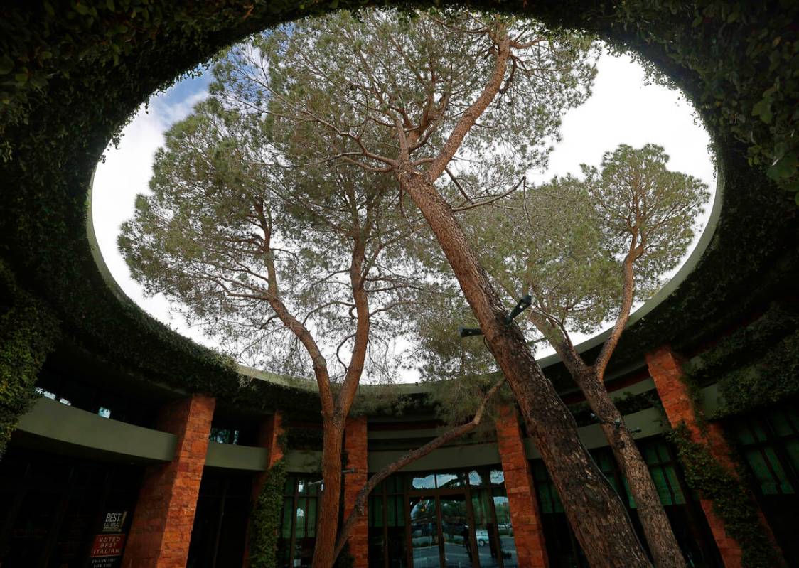The entrance of the Panevino restaurant is seen, Wednesday, March 15, 2023, in Las Vegas. (Chit ...
