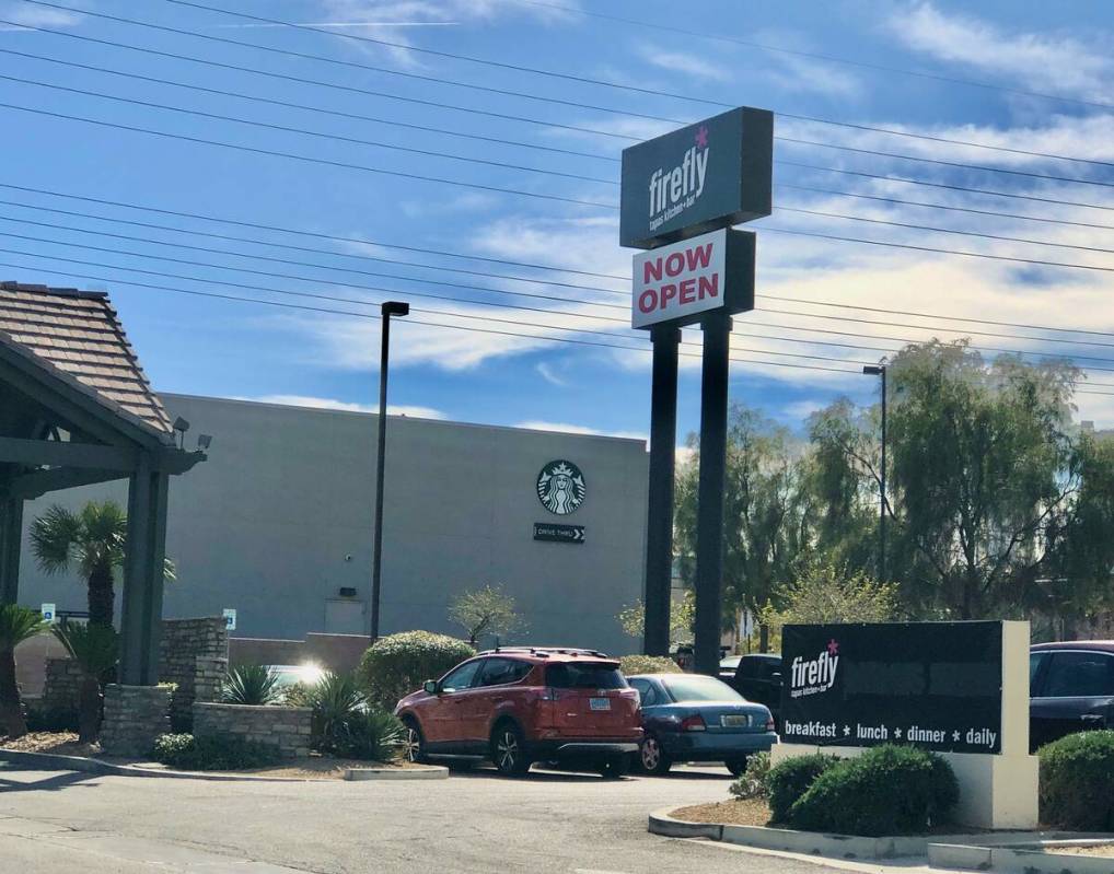 Firefly Tapas Kitchen & Bar recently opened in the former McCormick & Schmick's and Claim Jumpe ...