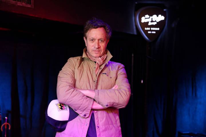 Pauly Shore at Sand Dollar Lounge on Spring Mountain Road in Las Vegas Monday, March 13, 2023. ...