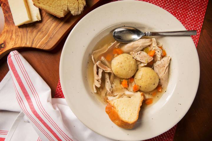 Matzo ball soup from Siegel's 1941 in the El Cortez in downtown Las Vegas. (El Cortez)