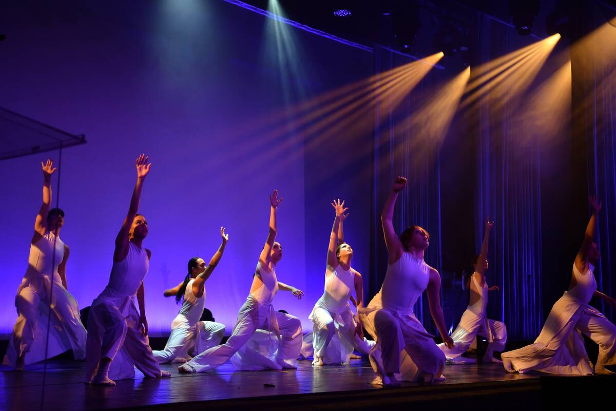 Students from the Academy of Nevada Ballet Theatre's Competition Group perform at the 2023 NBT ...