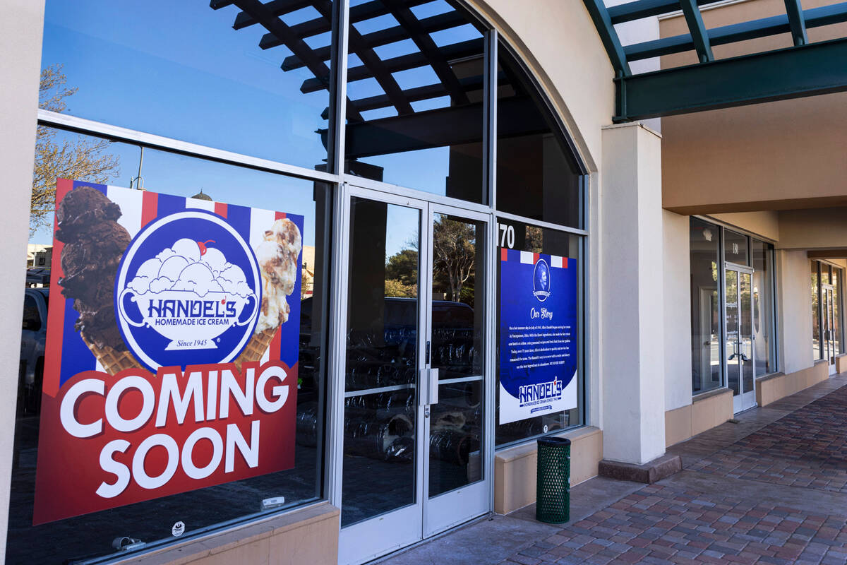 Construction is underway for a new location of popular Handel's Ice Cream shop at the Crossroad ...