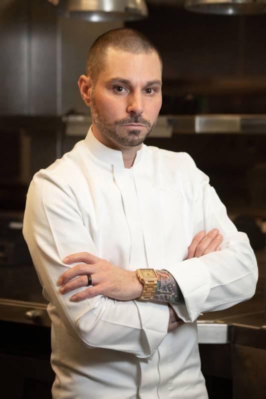 Anthony Taormina, the new executive chef of the Waldorf Astoria Las Vegas on the Strip, as anno ...