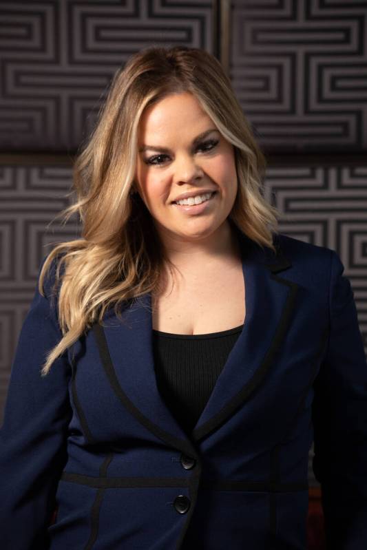 Kendall Hart, the new director of food and beverage at the Waldorf Astoria Las Vegas on the Str ...
