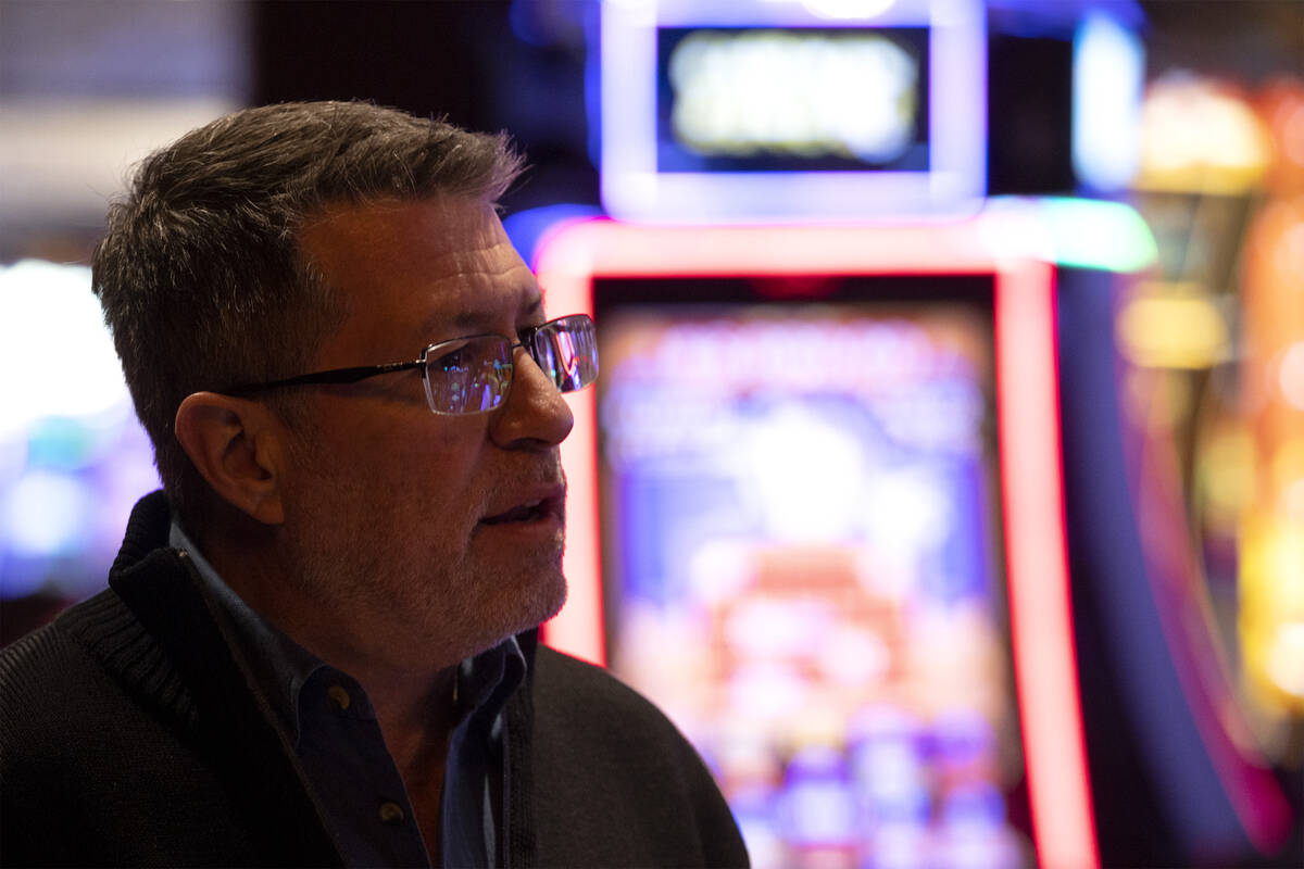 Hard Rock International Las Vegas president Joe Lupo speaks to the Review-Journal during a tour ...