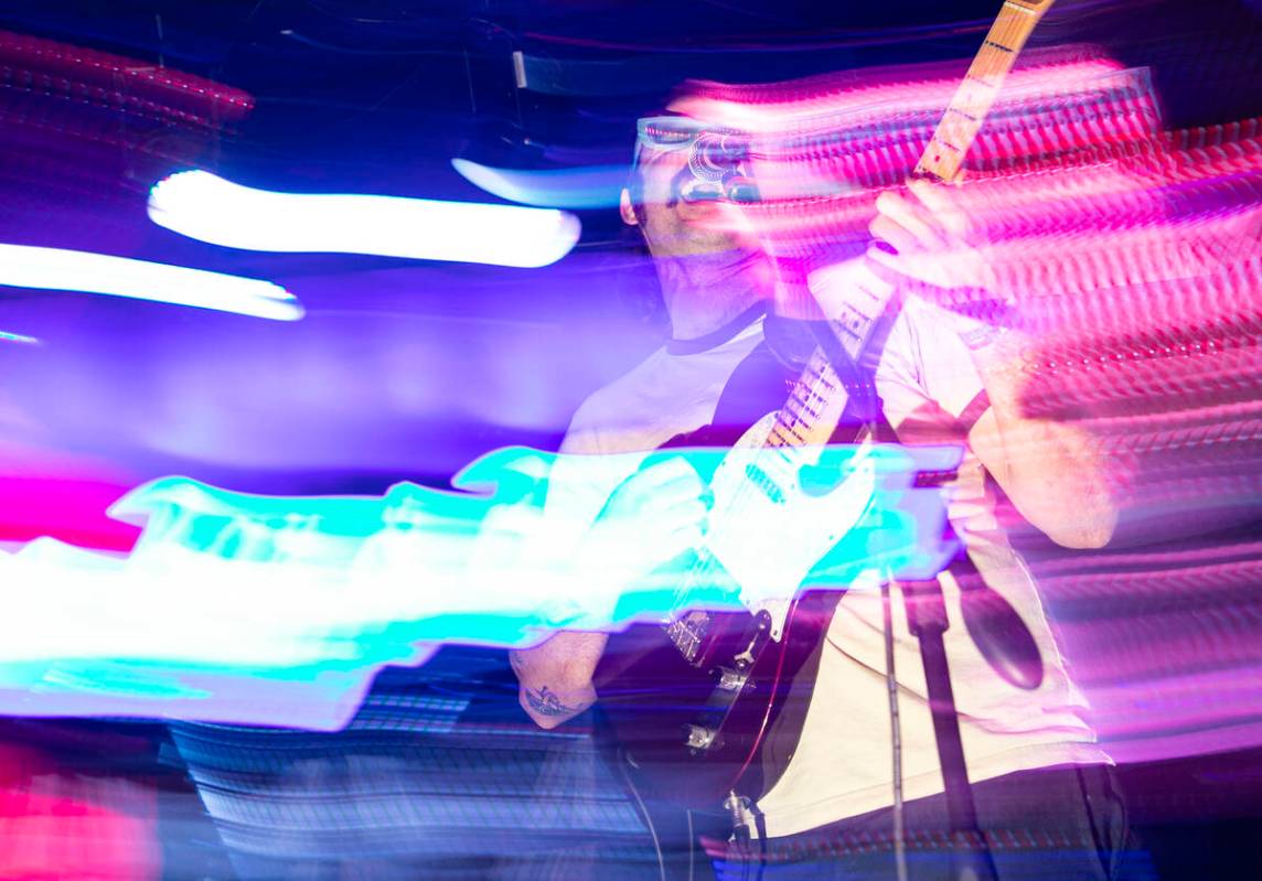 Wine Lips performs at Backstage Bar & Billiards during the Punk Rock Bowling music festival ...