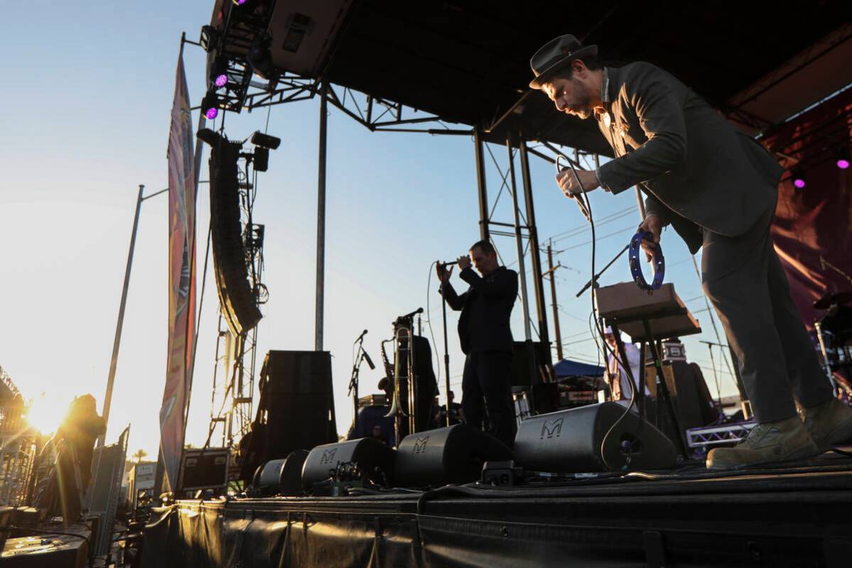 The Slackers perform during the Punk Rock Bowling music festival on Saturday, May 27, 2023, in ...