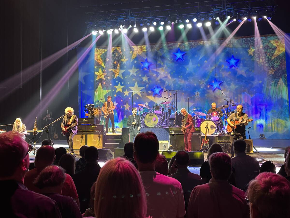 Ringo Starr and his All Starr Band are shown during a performance on Saturday, May 27, 2023. (J ...