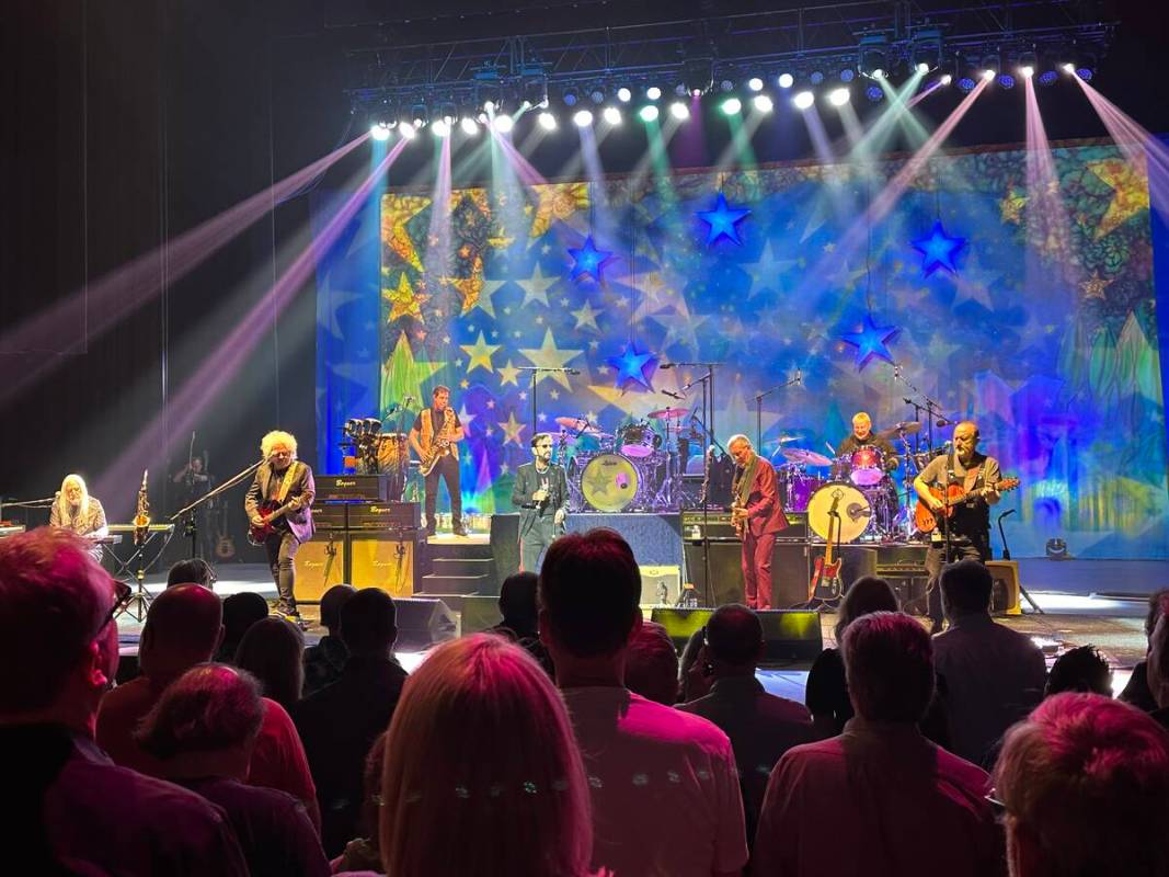 Ringo Starr and his All Starr Band are shown during a performance on Saturday, May 27, 2023. (J ...