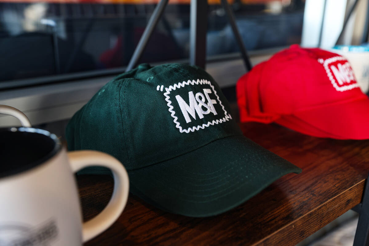 Merchandise on display at Makers & Finders in Henderson, Wednesday, June 14, 2023. The new loca ...