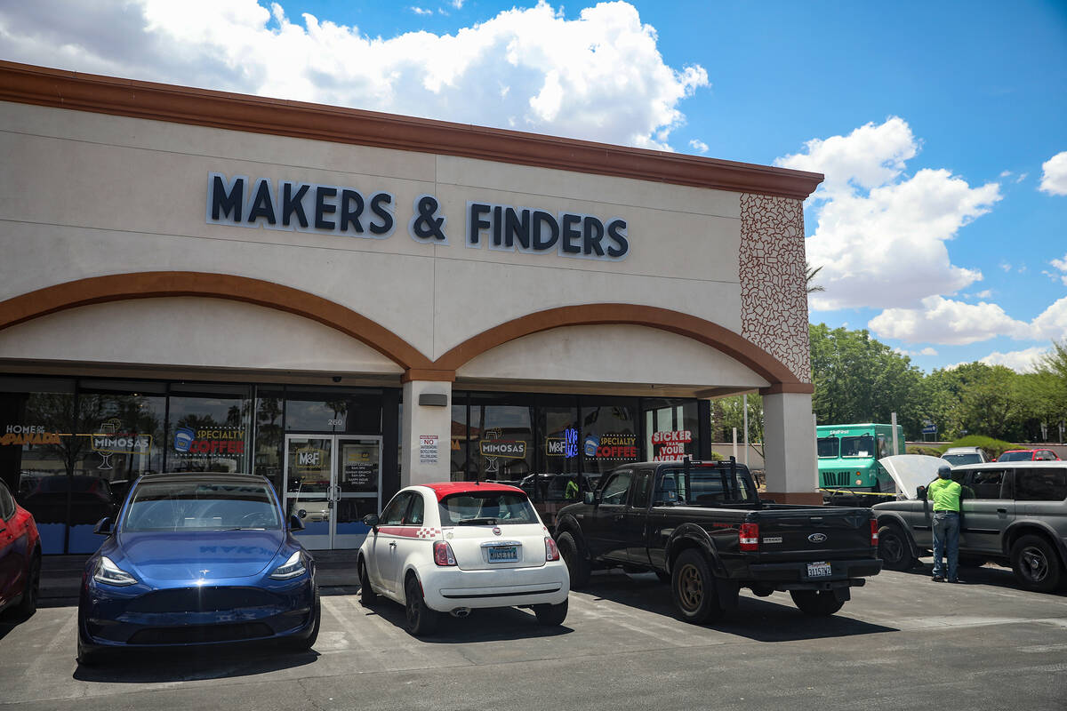 Makers & Finders in Henderson, Wednesday, June 14, 2023. The new Henderson location is the thir ...