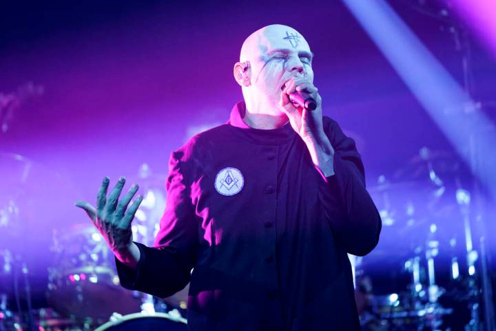 Billy Corgan of the Smashing Pumpkins performs at the Metro on Tuesday, Sept. 20, 2022, in Chic ...