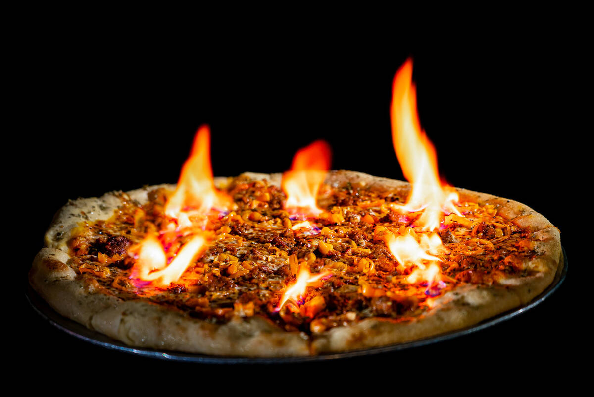 You need to sign a medical waiver to order The Reaper, an incendiary pizza at Evel Pie in downt ...