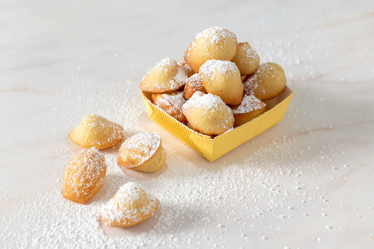 Mini madeleines from Dominique Ansel Bakery in Caesars Palace on the Strip. (Caesars Entertainment)