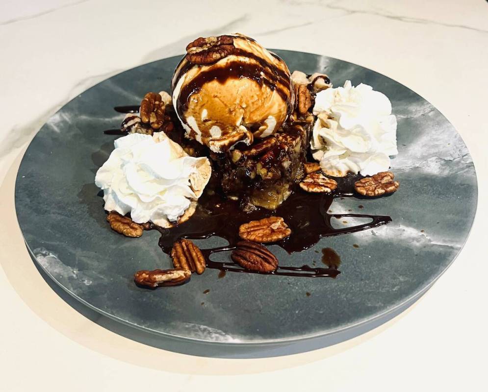 Affogato pecan pie à la mode is a collaboration for August 2023 between Crust & Roux and Found ...