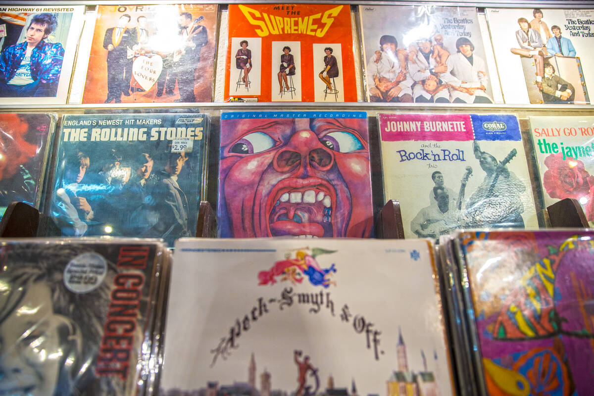 Wax Trax Records owner Rich Rosen’s wall of rare records contains albums worth more than ...