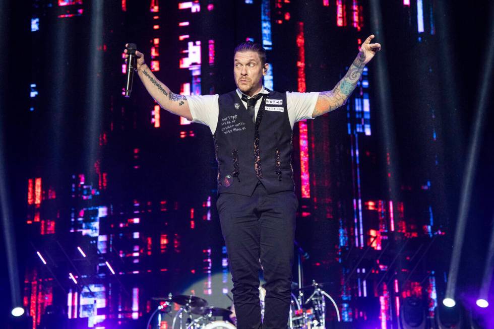 Brent Smith of Shinedown performs at the Louder Than Life Music Festival at the Kentucky Exposi ...