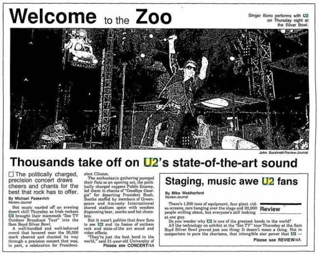 Review-Journal archives via Newsbank