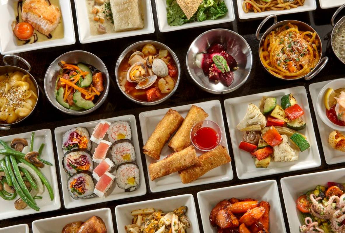 A collection of small plates at Wicked Spoon at The Cosmopolitan of Las Vegas. (Cosmopolitan)