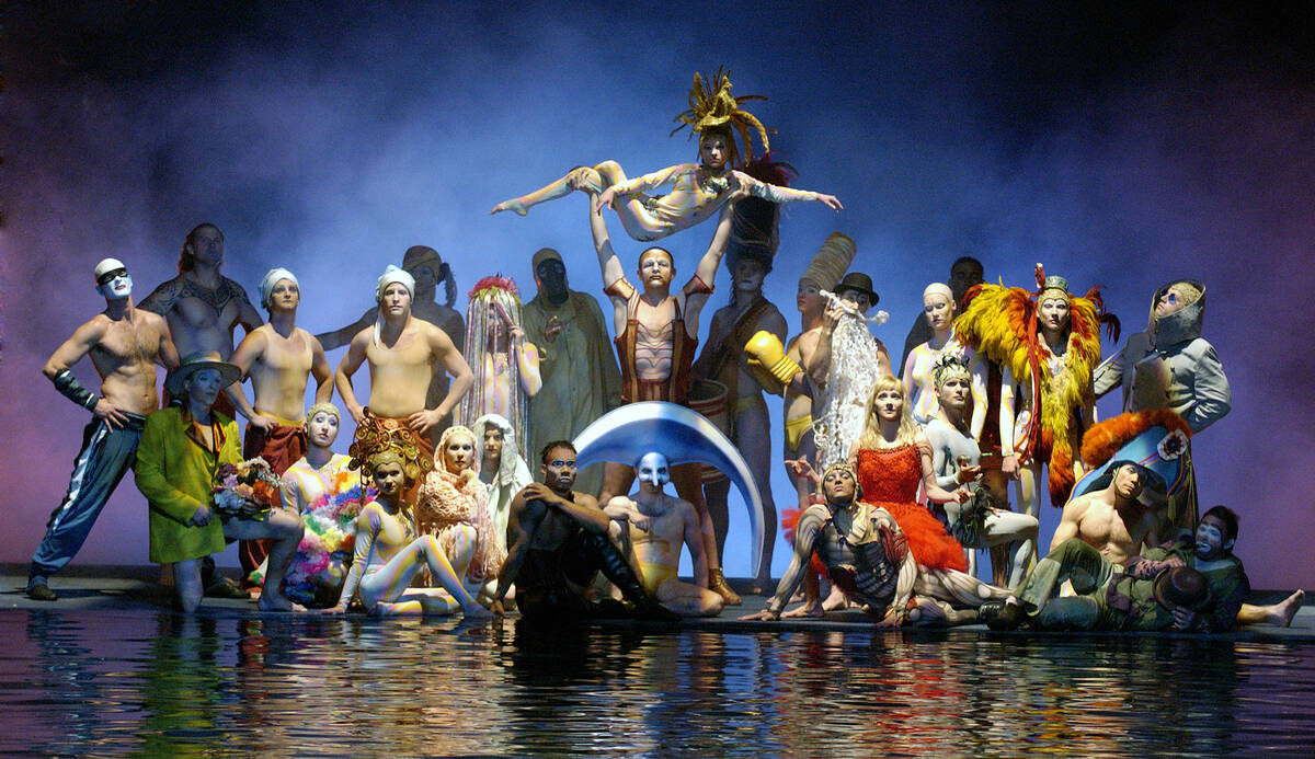 Cirque du Soleil's "O" will celebrate its 25th anniversary on Oct. 15. (Cirque du Soleil)