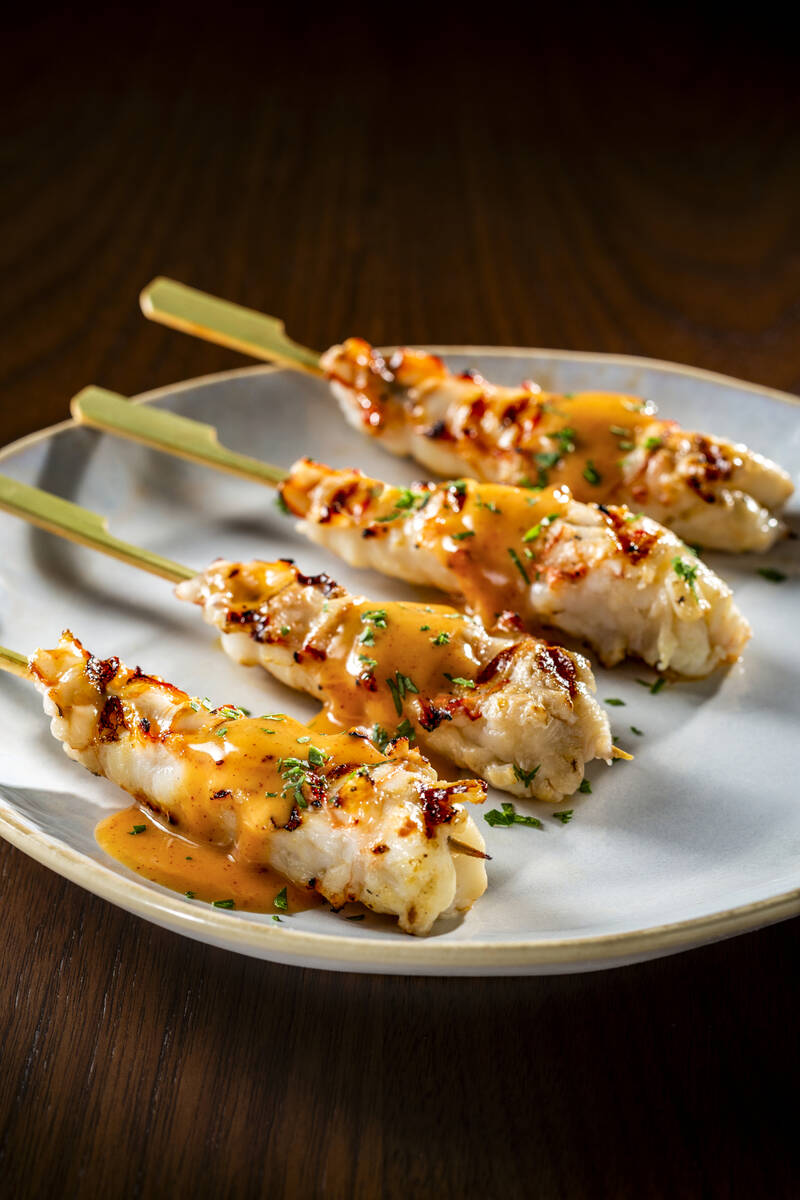 Langoustine prepared tableside from Nicco's Prime Cuts & Fresh Fish, the flagship restaurant at ...