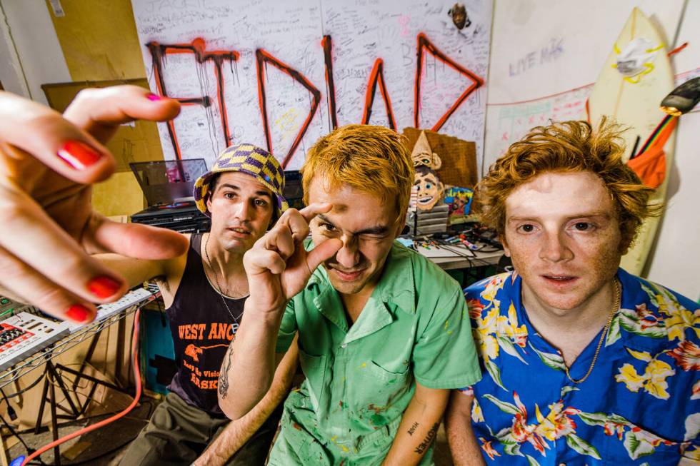 SoCal punks Fidlar play Brooklyn Bowl at the Linq Promenade on Saturday. (Alice Baxley)
